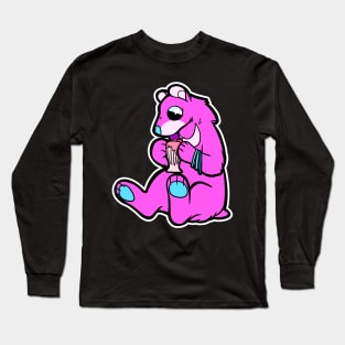 Rad Moon Bear Long Sleeve T-Shirt